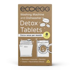   Ecoegg Mosó és Mosogatógép tisztító Tabletta - 8 db tabletta