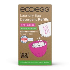  Ecoegg Laundry Egg Refill – with added enzymes – 50 washes – Tropical Flower scent (+tourmaline)