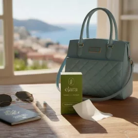   Elara - Mini kézmosó lapka utazáshoz - citromverbéna illattal