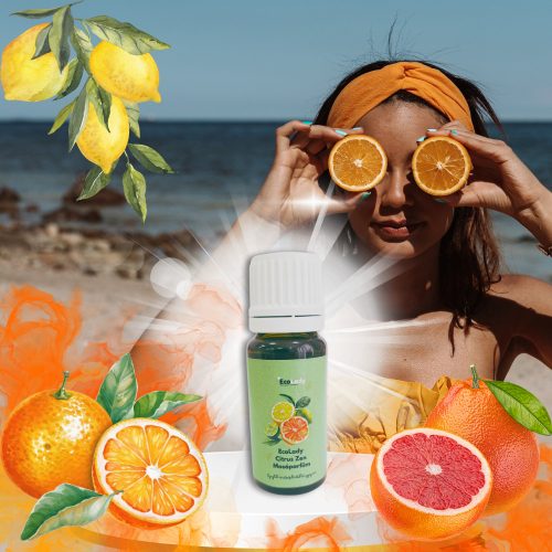 EcoLady Citrus Zen – Calming and invigorating at the same time Premium laundry perfume (10 ml)