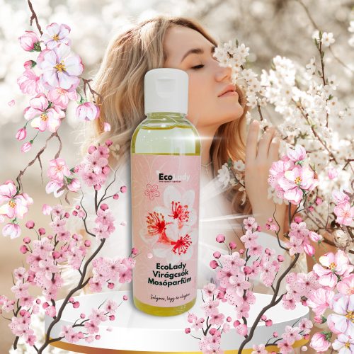 EcoLady Flower Kiss – Silky, soft and elegant Premium laundry perfume (100 ml)