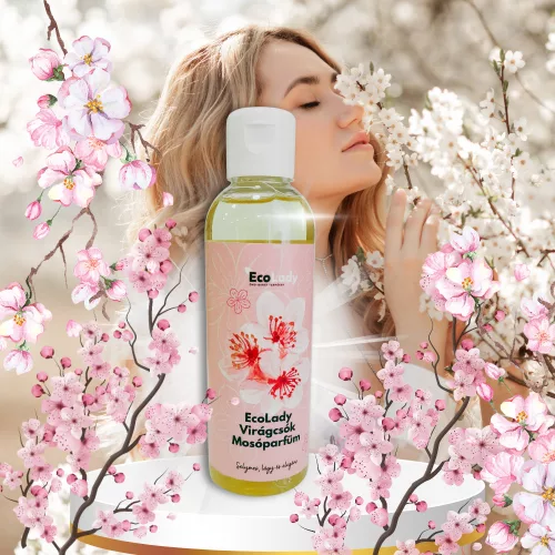 EcoLady Flower Kiss – Silky, soft and elegant Premium laundry perfume (100 ml)