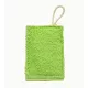 Luffa frottíros fürdőszivacs - 8x10-12cm - zöld