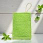 Luffa frottíros fürdőszivacs - 8x10-12cm - zöld