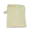 Luffa sponge with hook – sewn – 8x10-14 cm – Hungarian product