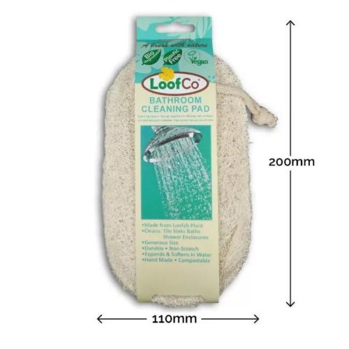 LoofCo Luffa sponge for bathroom cleaning - 1 pc