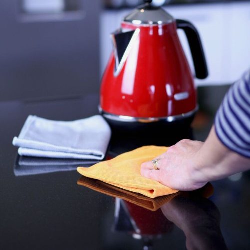 EcoHome - Cleaning Cloth Set for Stainless Steel Surfaces (2 pcs)