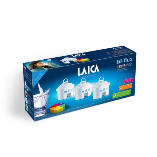 LAICA 3 db bi-flux Mineral Balance vízszűrőbetét 