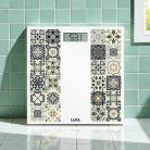 LAICA digitális személymérleg USB töltés funkcióval Mediterán bézs 180 kg-ig