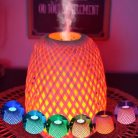 Olaki természetes fonott bambusz aromaterápiás illóolaj diffúzor 