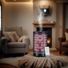 Siena illóolaj diffúzor - fém + távirányító