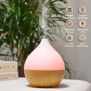 Leo illóolaj diffúzor – kompakt USB csatlakozóval