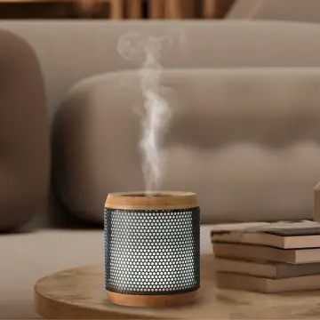 Elipsia illóolaj diffúzor - bambusz és fém 