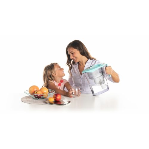 LAICA mikroplasztik- Stop vízszürő kancsó mechanikus kijelzővel 1 db bi-flux és 1 db mikroplasztik