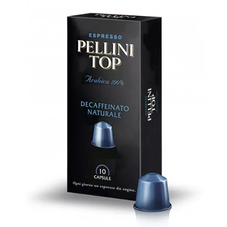 Pellini KÁVÉKAPSZULA  PELLINI TOP DECAF NESPR.KOMP. 10DB TOP DECAF