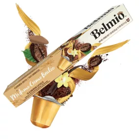   Belmio KÁVÉKAPSZULA NESPRESSO KOMPATIBILIS Madame Creme Brulée BLIO31378