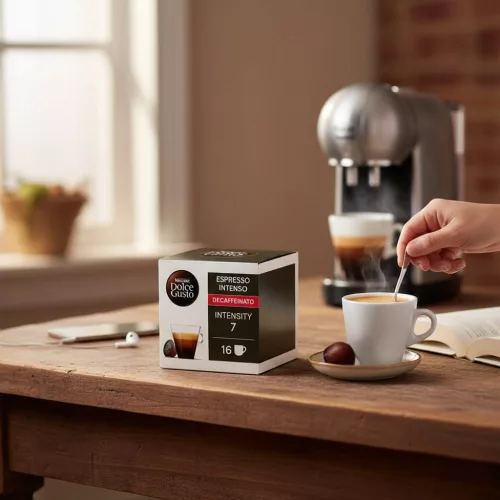 Nescafe DOLCE G KAPSZULA ESPRESSO INTENSO KOFFEINMENTES