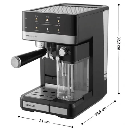 Sencor KÁVÉFŐZŐ PRESSZÓ FÉLAUTOMATA SES 4060BK