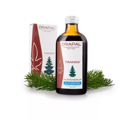 Drapal TANNINI Erdeifenyő hajtás cukormentes szirup, xilittel 200ml